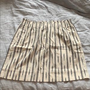 J Crew printed skirt